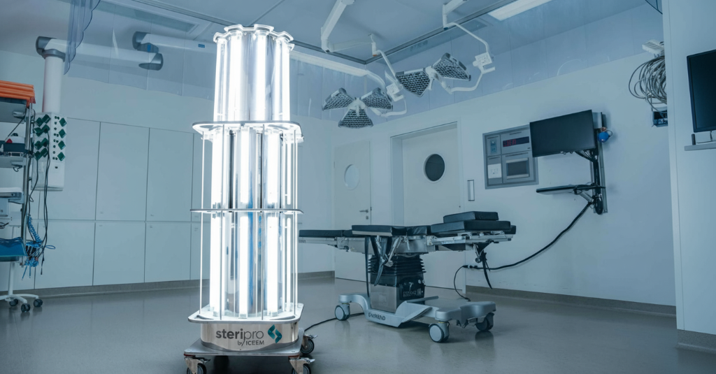 Robot SteriPro au Bloc